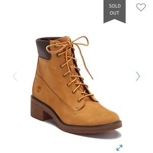 TIMBERLAND Brinda leather lace-up boot